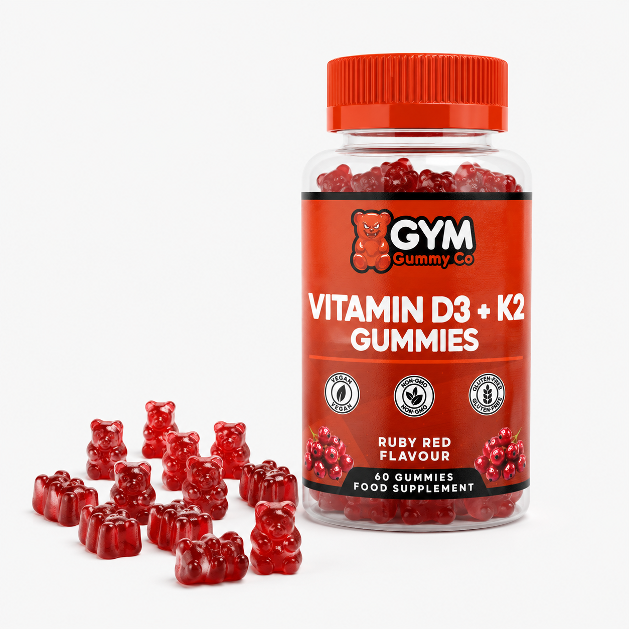 Vitamin D3 + K2 Gummies