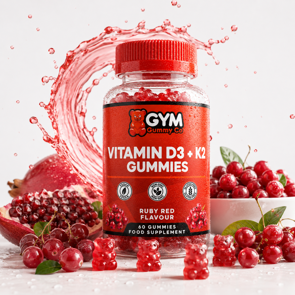 Vitamin D3 + K2 Gummies