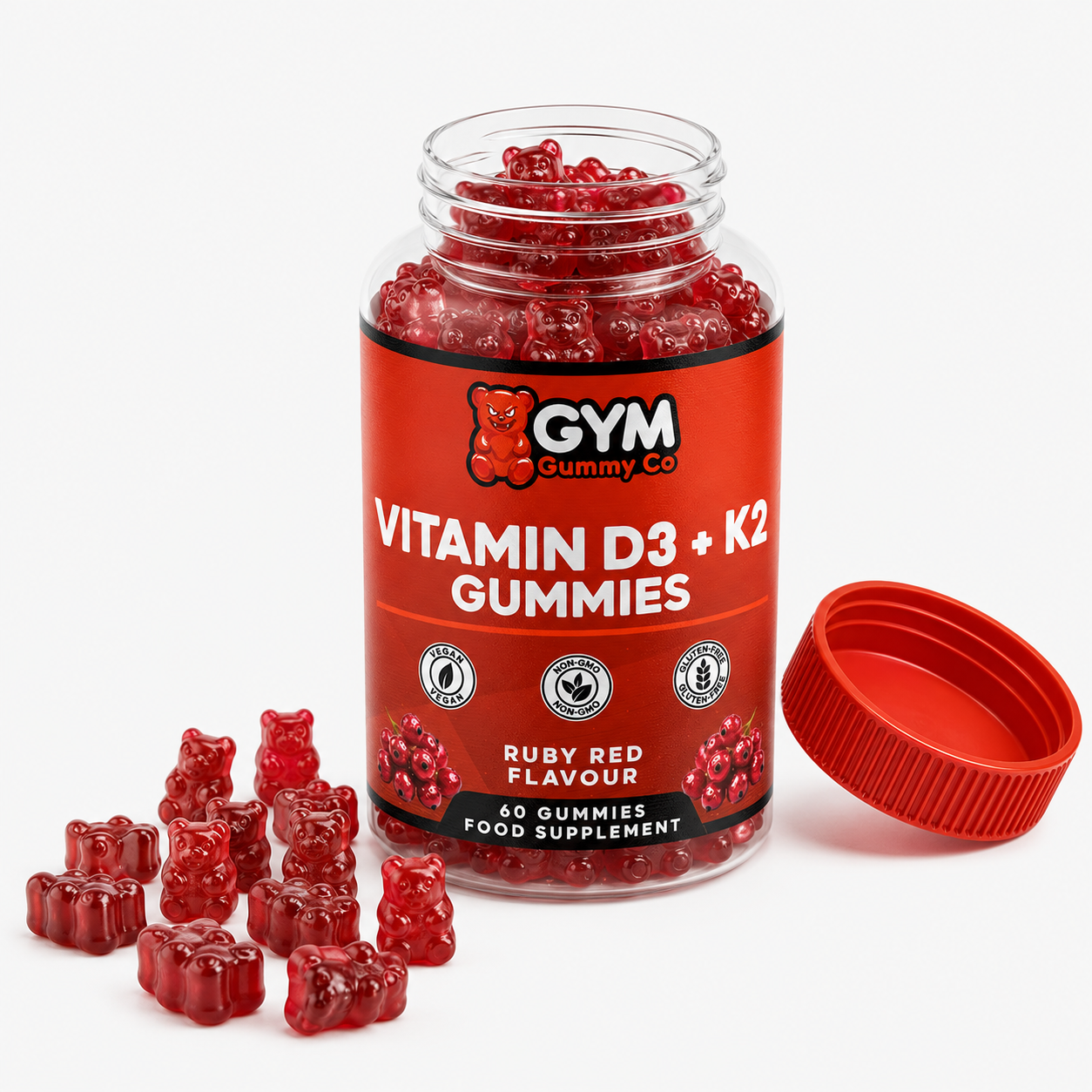 Vitamin D3 + K2 Gummies