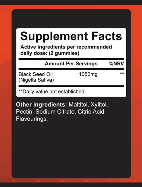 Black seed oil Black Seed Oil Gummies